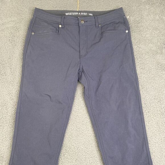 Western Rise Evolution Travel Pant Blue Grey SS19-WR-MPP Size 32 32x27 Nylon - Picture 2 of 9